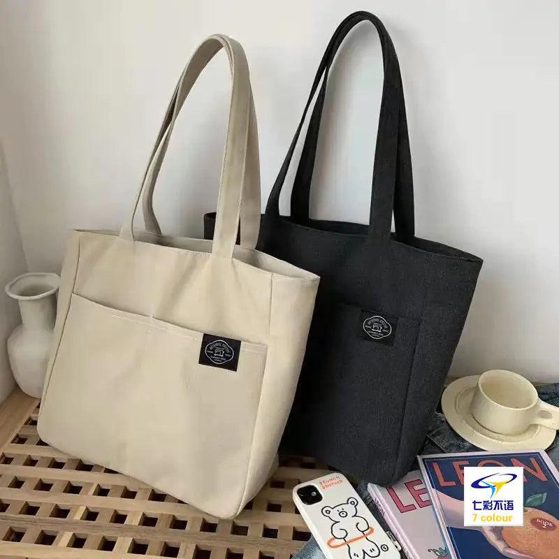 Women Canvas Tote Bag - SIMYS