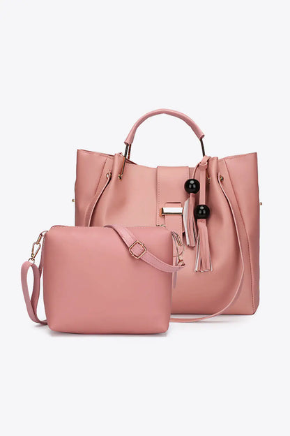 2-Piece PU Leather Bag Set - SIMYS