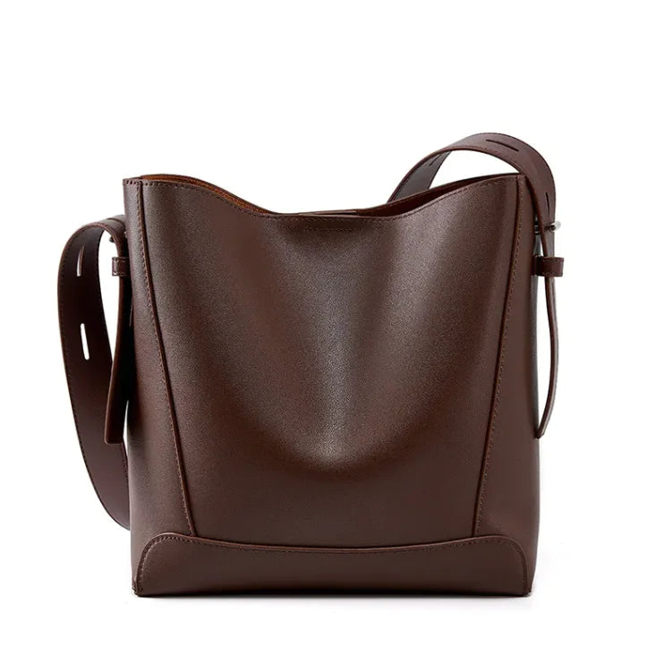 Leather Shoulder Bag - SIMYS