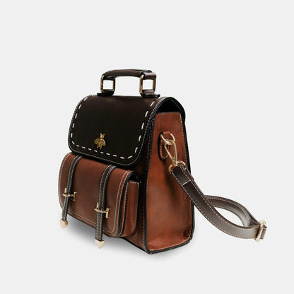 Bumblebee Leather Backpack - SIMYS