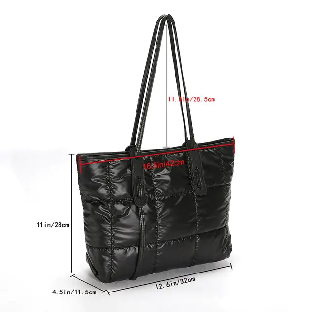 Fashion Large Tote Padded Handbags - SIMYS