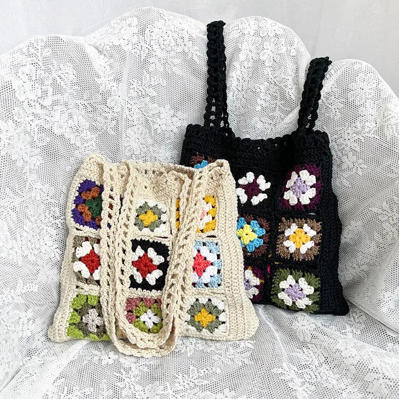 Boho Woven Tote - SIMYS