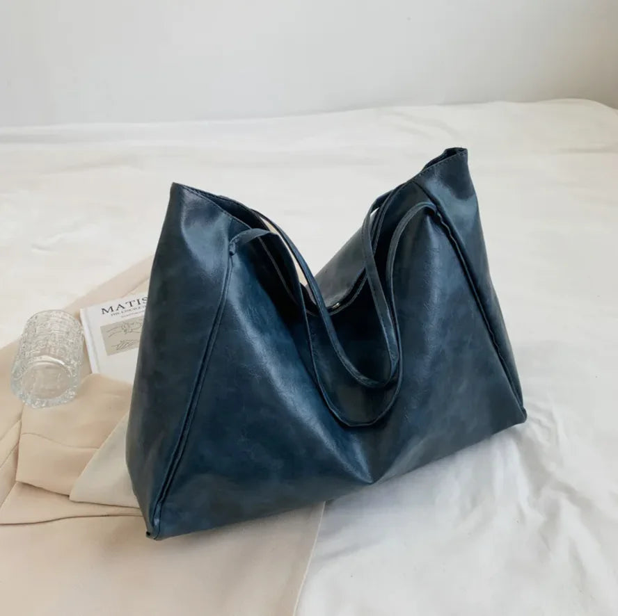 Glossy Retro Tote Bag - SIMYS