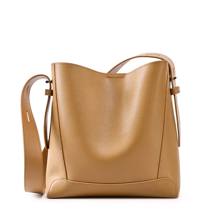 Leather Shoulder Bag - SIMYS