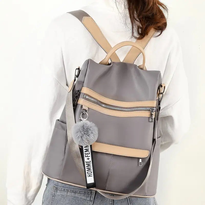 Feminine Oxford Backpack Model Ananda - SIMYS