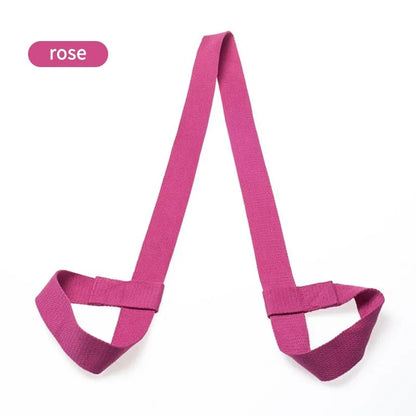 Durable Cotton Adjustable Yoga Mat Strap