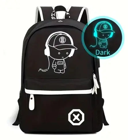 Anime Luminous School Backpack - SIMYS