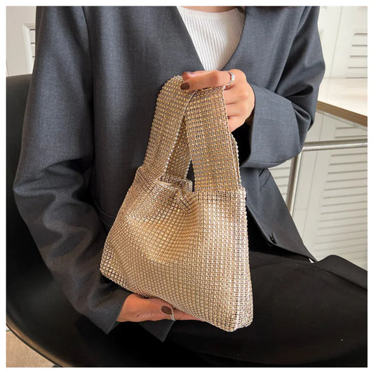 Shiny Simple Handbag for Women