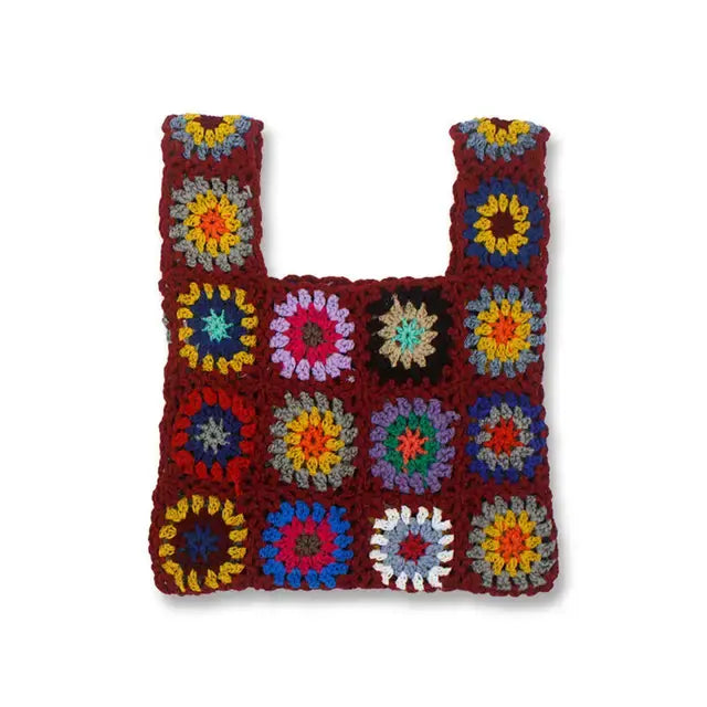 Boho Woven Tote - SIMYS