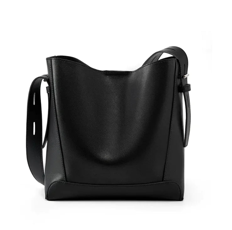 Leather Shoulder Bag - SIMYS