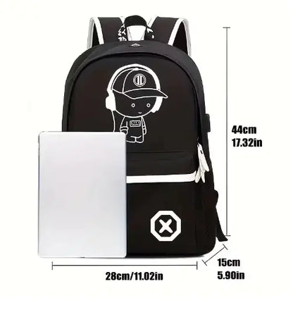 Anime Luminous School Backpack - SIMYS