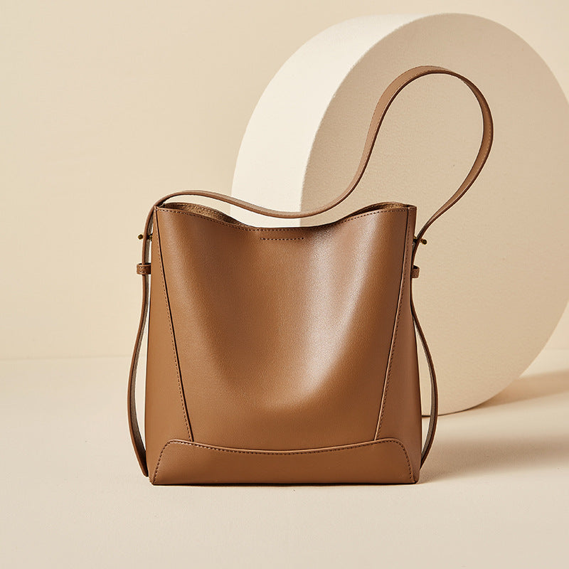 Leather Shoulder Bag - SIMYS