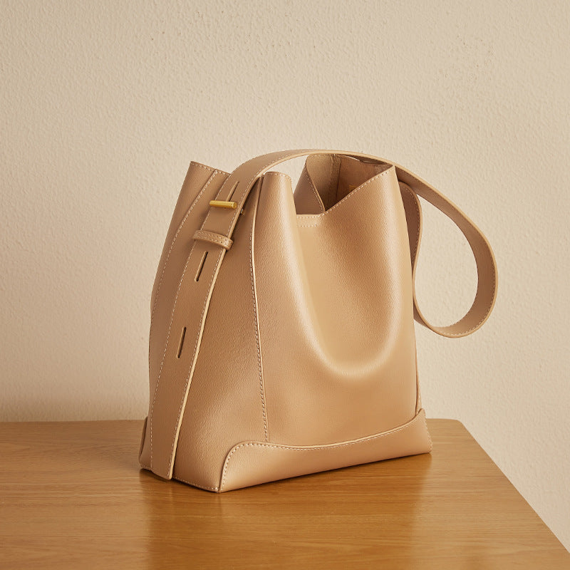 Leather Shoulder Bag - SIMYS