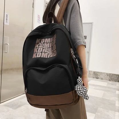 Fashion Letter Print Women's Backpack - SIMYS