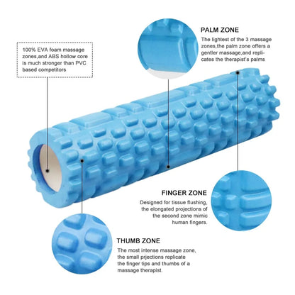 Fitness Foam Roller Set: Yoga Column & Soft Yoga Block