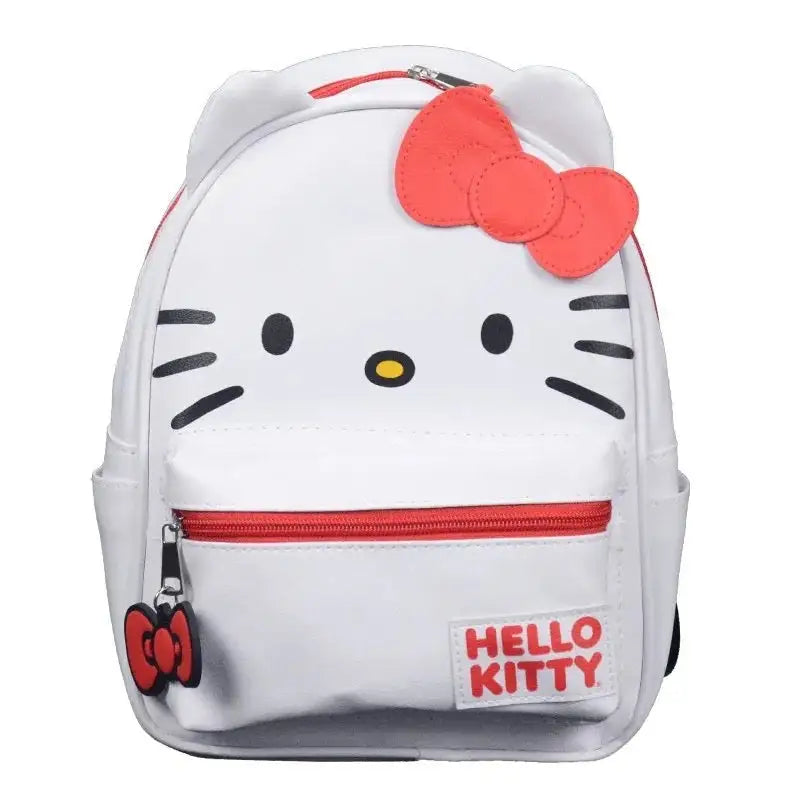 Red White Bow Backpack Bag - SIMYS