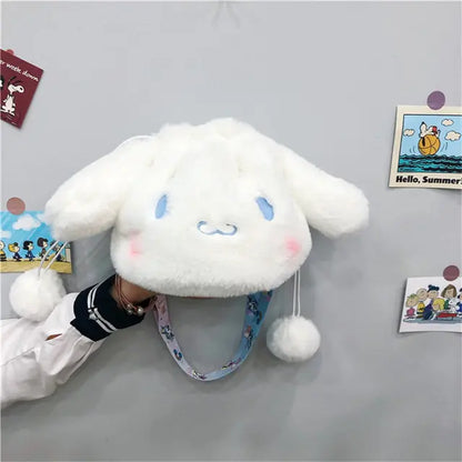 Kawaii Cinnamoroll Sanrio Plush Bag