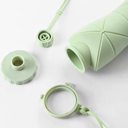 Folding Silicone Water Bottle Sports