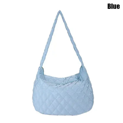 Women Large Capacity Quilted Tote Bag - SIMYS