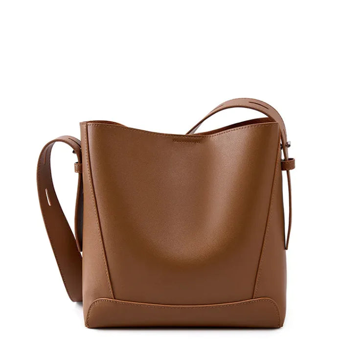 Leather Shoulder Bag - SIMYS