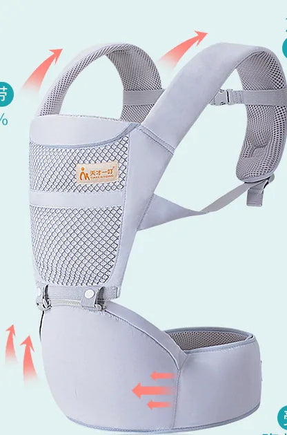 Baby Carrier Backpack With Hip Seat - SIMYS