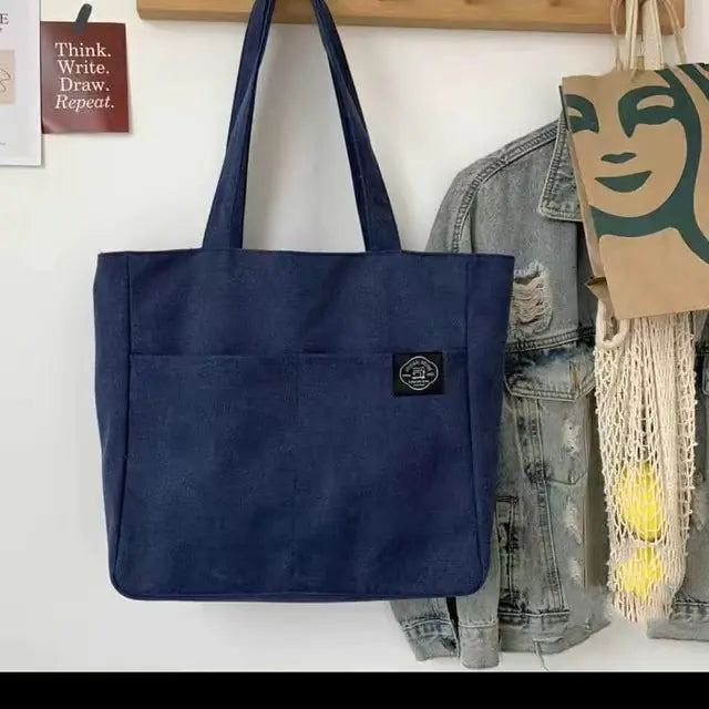 Women Canvas Tote Bag - SIMYS