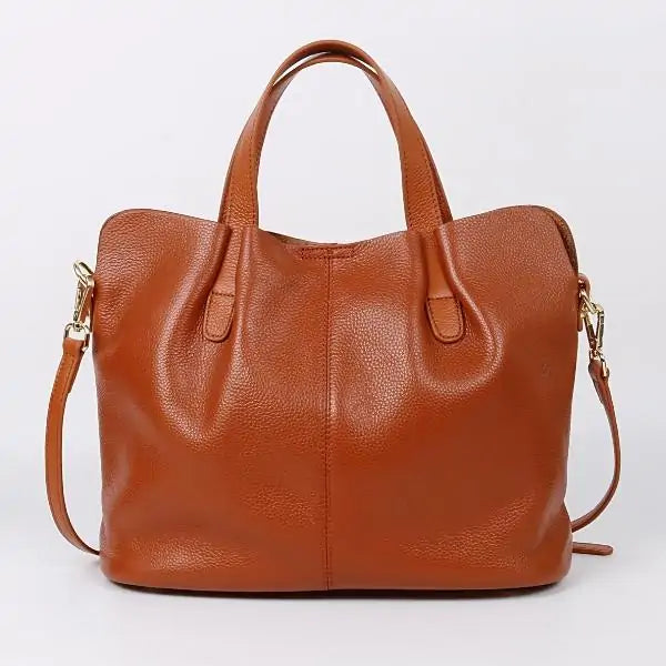 Amor Soft Leather Tote - SIMYS