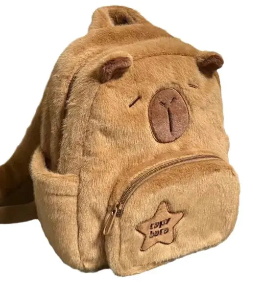 Capybara Plush Little Backpack - SIMYS