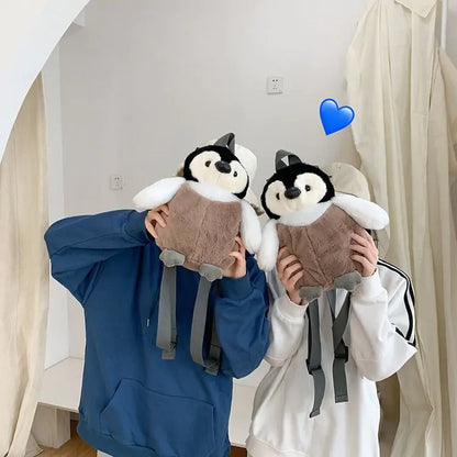 Cute Penguin Plush Backpack - SIMYS