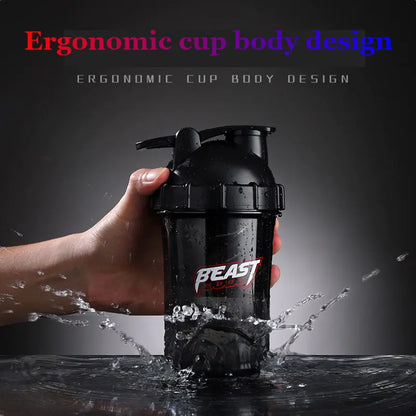 Fitness Protein Shaker Water Bottle