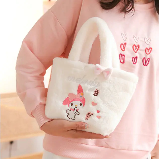 Kawaii Cinnamoroll Sanrio Plush Bag