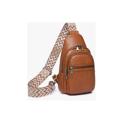 Leather Sling Bag Crossbody