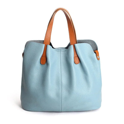 Amor Soft Leather Tote - SIMYS