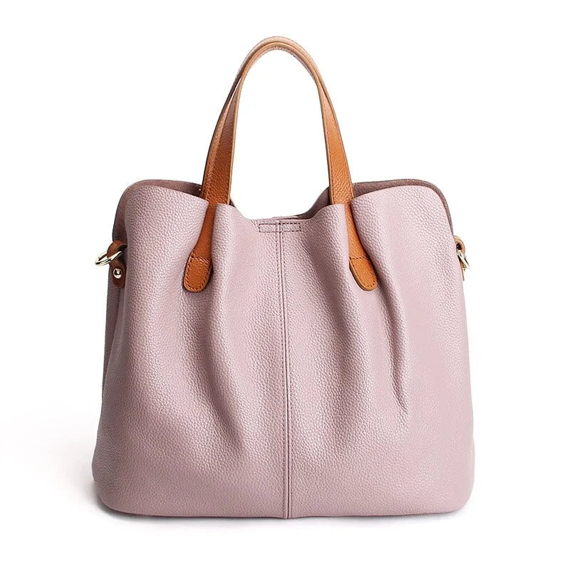 Amor Soft Leather Tote - SIMYS