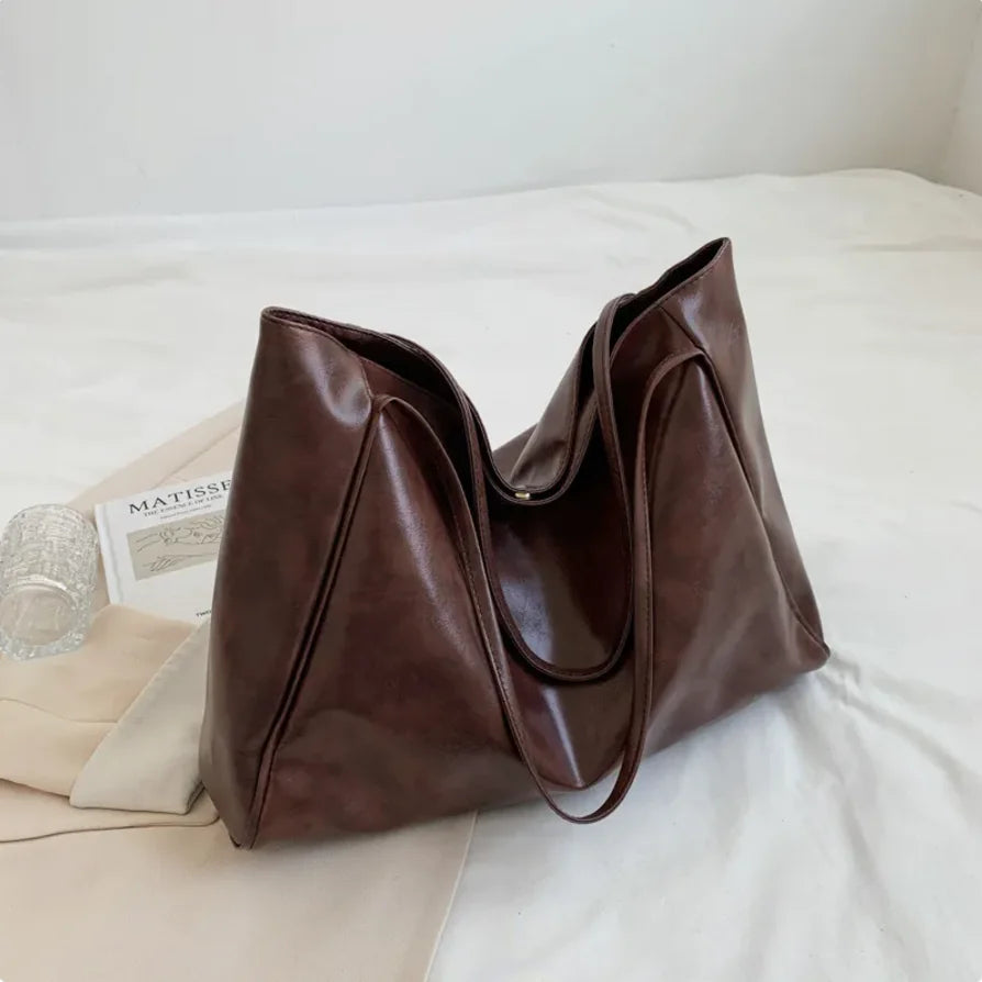 Glossy Retro Tote Bag - SIMYS