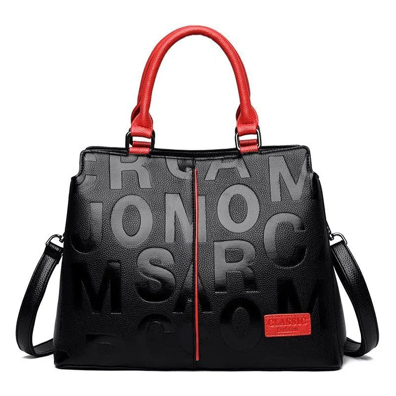 Letter Printed Luxury Handbags - SIMYS