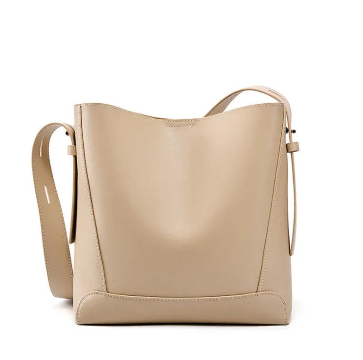 Leather Shoulder Bag - SIMYS